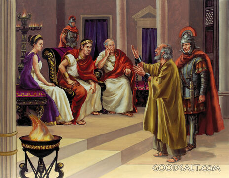 Paul Spoke to the King