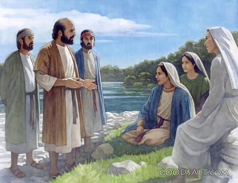 Paul Told Lydia about Jesus