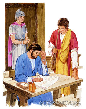 Paul Writes a Letter to Church Friends