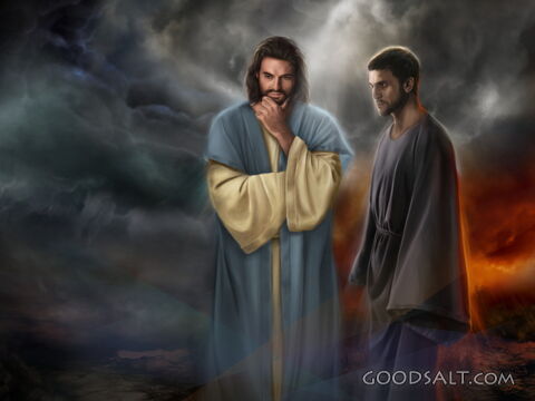 Satan tempts Jesus