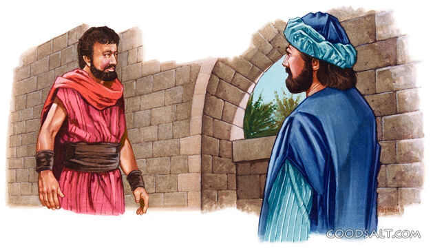 Conversation at the Stone Gate