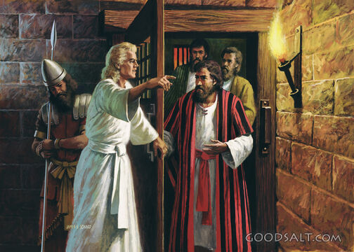 Peter and Apostles Released From Prison