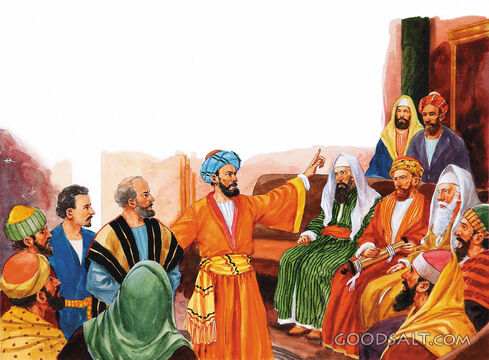 Peter and John at the Sanhedrin