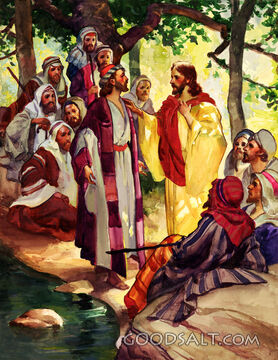 Peter Confessing the Christ