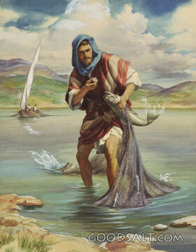 Peter Finds Coin in Fish&#039;s Mouth