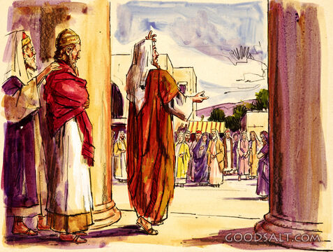 Peter Preaching