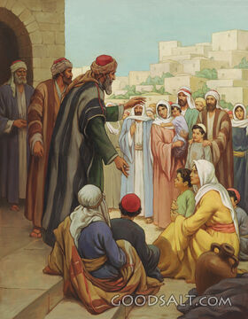 Peter Preaching at Pentecost