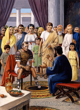 Peter Tells the Gentiles About Jesus
