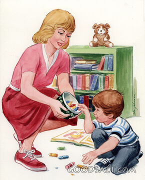 Picking Up Crayons
