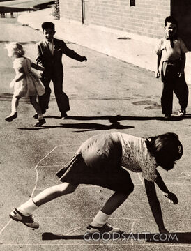 Playing Hopscotch