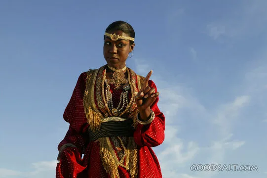 Queen of Sheba in Royal Adornment