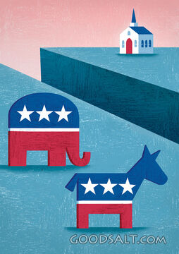 Political Icons and Church