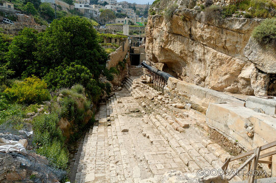 Pool of Siloam From South