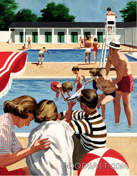 Poolside