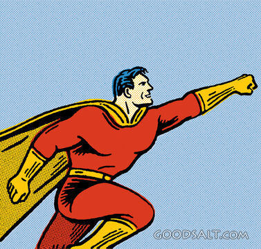 Pop Art Super Hero