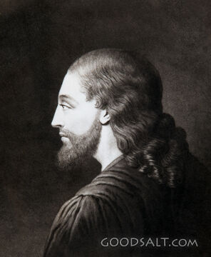 Portrait of Christ Seen In Vision