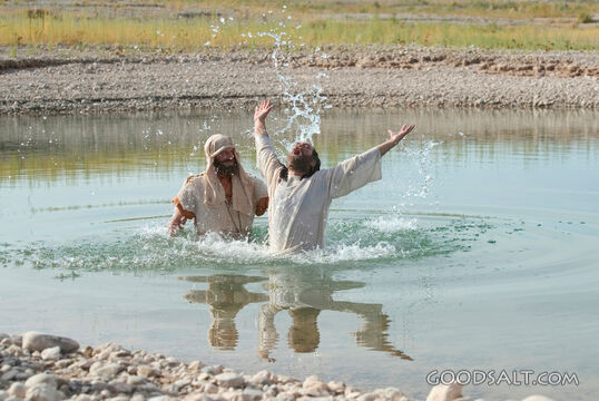 Praising After Being Baptised