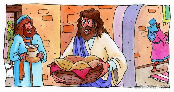 Preparing for the Passover Meal