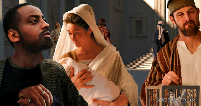 Presentation at the Temple