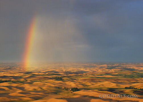 Rainbow over the Palouse