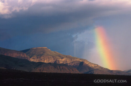 Rainbow Through Dark Clouds