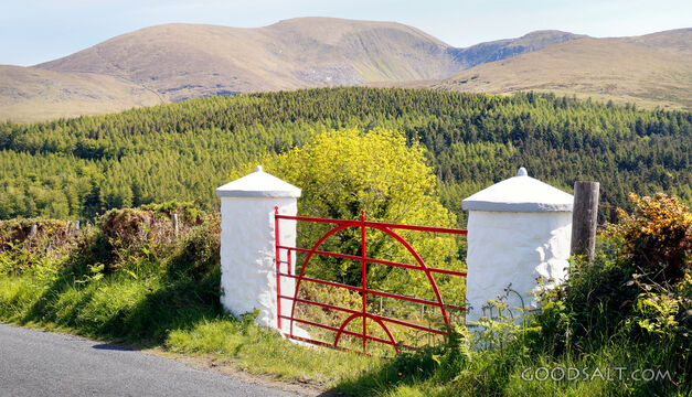 Red Gate in the Mountains of Mourne