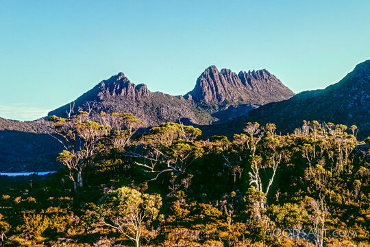 Remote alpine area.