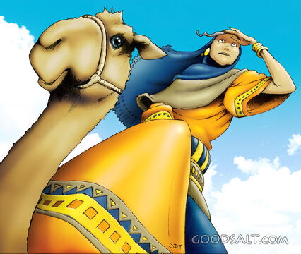 Sarah Rides Toward Canaan