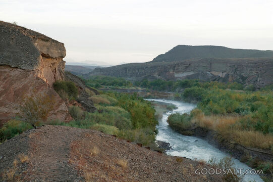 River Runs Through a Desert