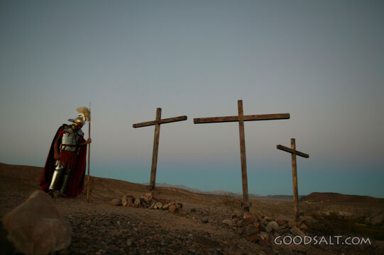 Roman Soldier at the Cross