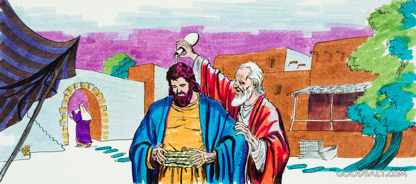Samuel Anoints Saul