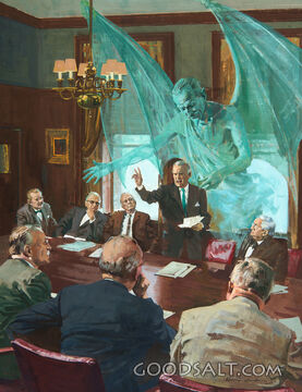 Satan Influences a Council