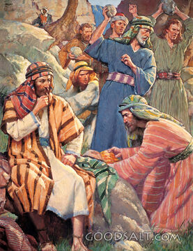 Saul at the Stoning of Stephen