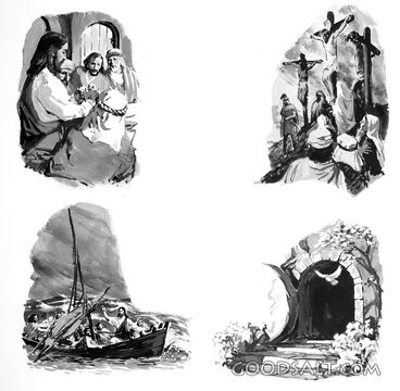 Scenes From Christ&#039;s Life