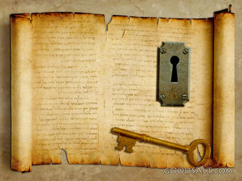 Scroll With Lock and Key