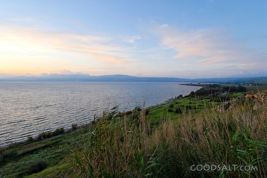 Sea of Galilee Sunset D