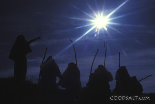 Sheperds and the Star of Bethlehem