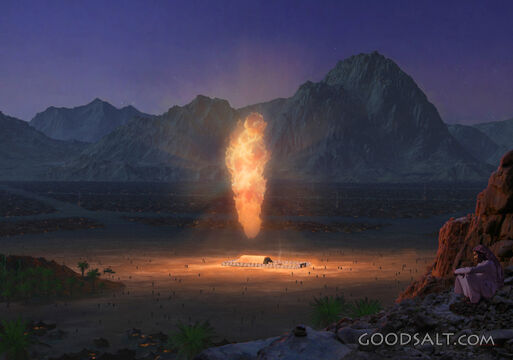 Sinai Valley - Pillar of Fire by Night