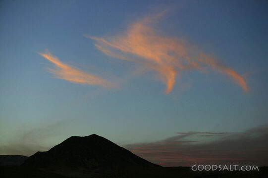 Angel Cloud Over the Mountain