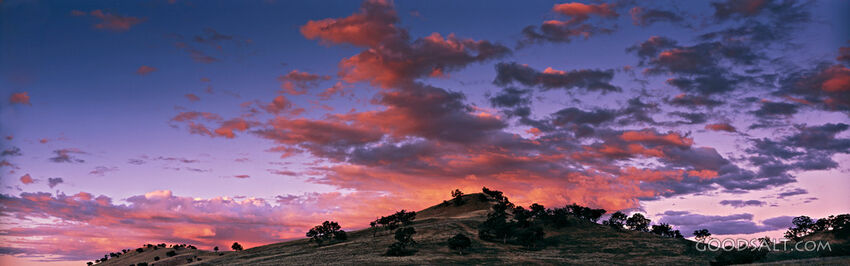 Sky With Pink and Purple Clouds