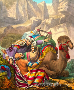 Parable of Good Samaritan wounded man