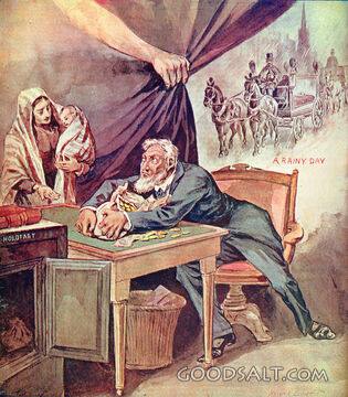 The Miser’s Rainy Day