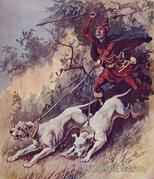 The Devil Hunts with Avarice and Appetite
