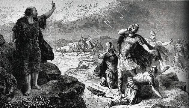 Elijah Calls Down Fire from Heaven