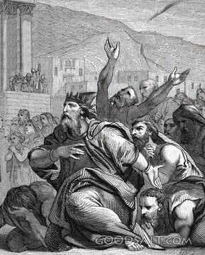 Korah’s Company Swallowed by the Earth