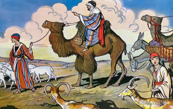 Abram Journeys Toward Canaan