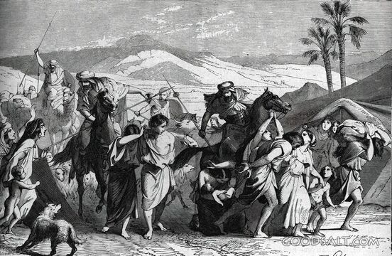 Amalek Attacks Israel in the Wilderness