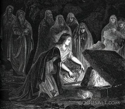 Jephthah’s Daughter at the Altar