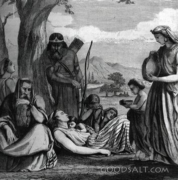Ahijah Foretells the Death of Jeroboam’s Son
