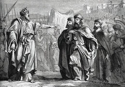 Ahasuerus Orders Haman to the Gallows